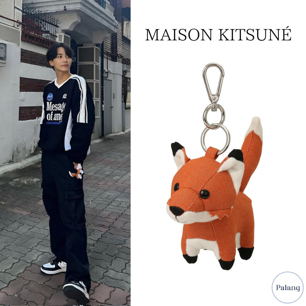 【SEVENTEEN ジョンハン】MAISON KITSUNE フォックス バッグチャーム - Palang ‐ KpopFashionStore