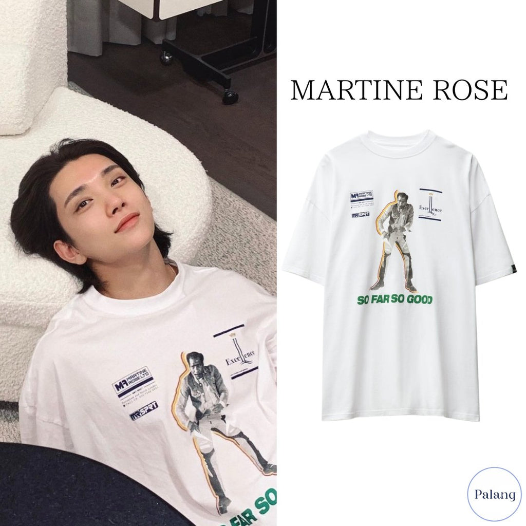 【SEVENTEEN ジョシュア】 MARTINE ROSE オーバーサイズ Tシャツ - Palang ‐ KpopFashionStore