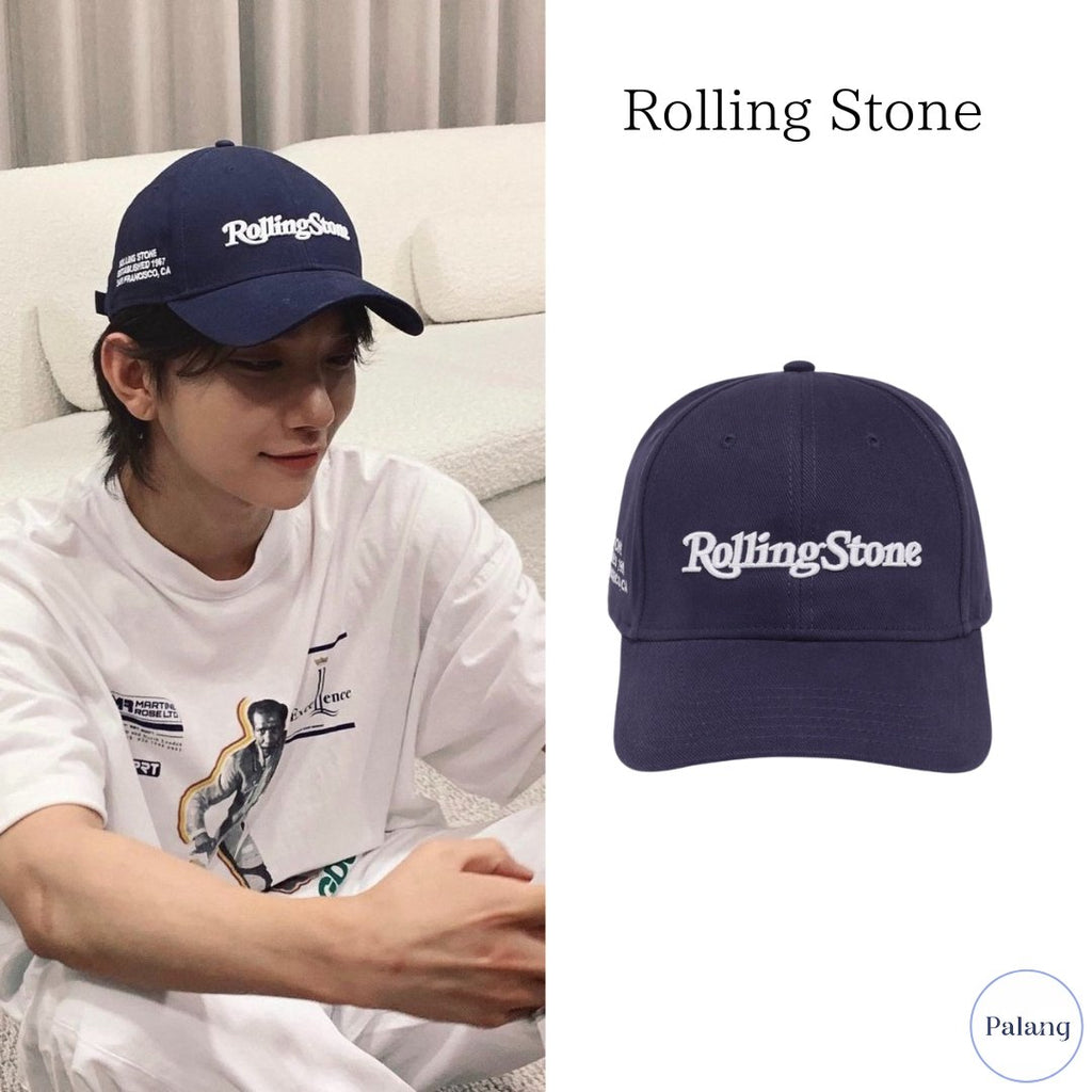 【SEVENTEEN ジョシュア】 Rolling Stones ロゴ キャップ - Palang ‐ KpopFashionStore