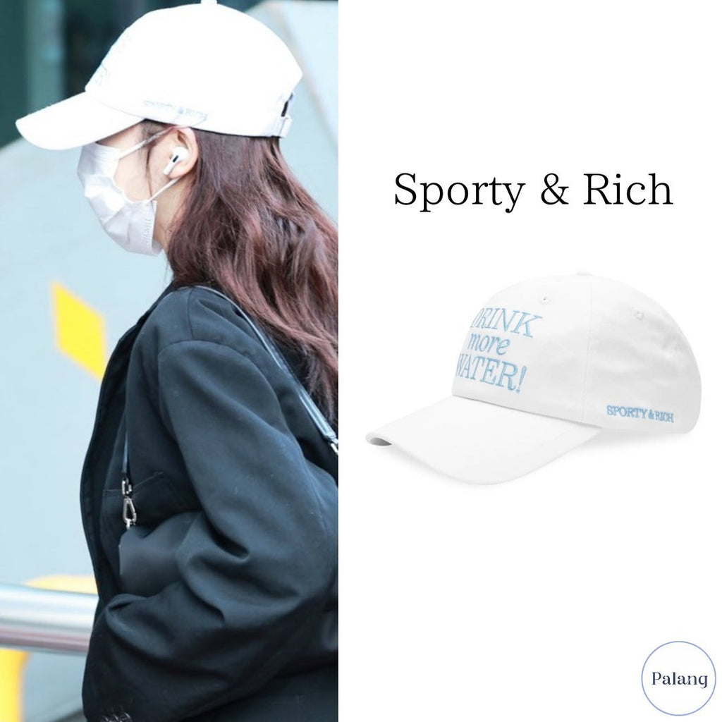 【aespa ニンニン】Sporty & Rich ニュー ドリンク ウォーター ハット - Palang ‐ KpopFashionStore