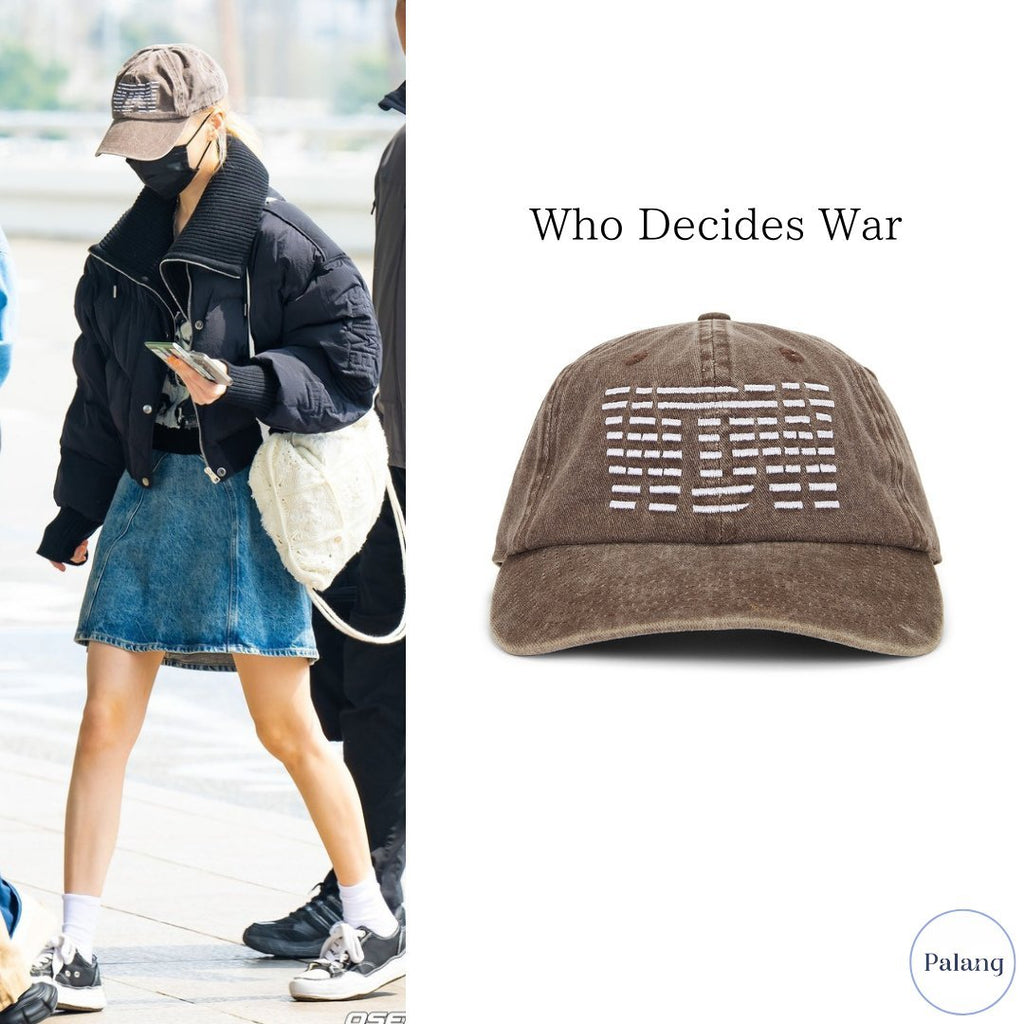 【aespa ウィンター】Who Decides War Link Cap - Palang ‐ KpopFashionStore