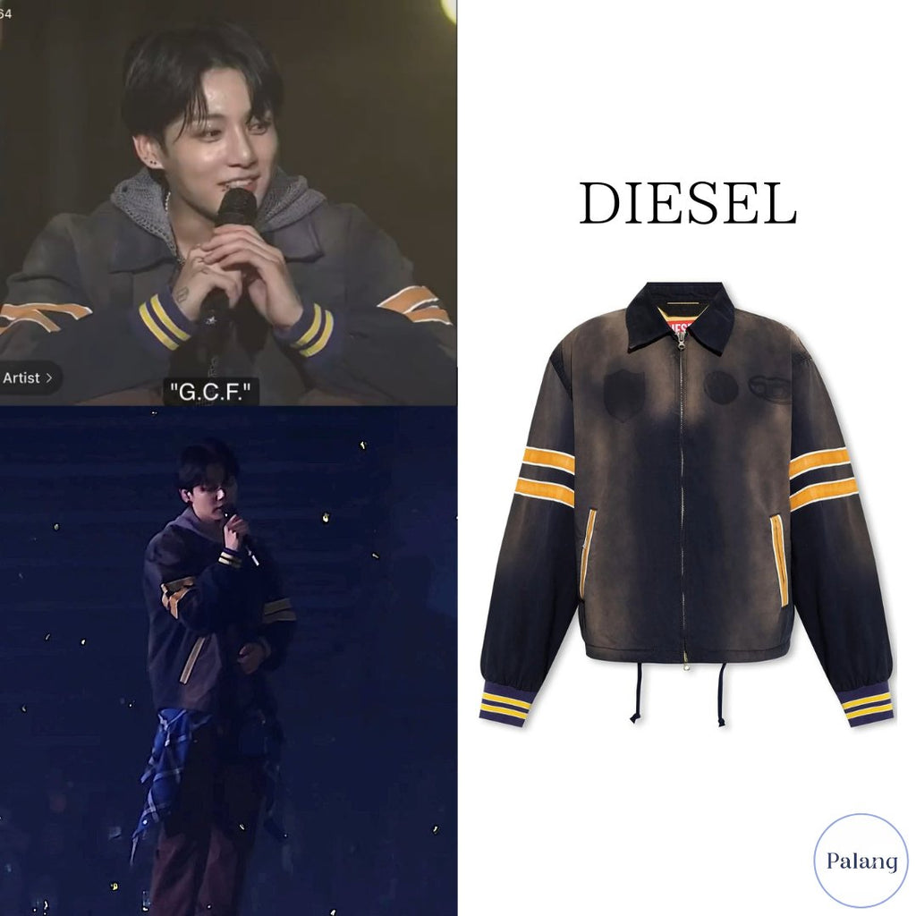 【BTS ジョングク】DIESEL ネイビー J-Kill ジャケット - Palang ‐ KpopFashionStore