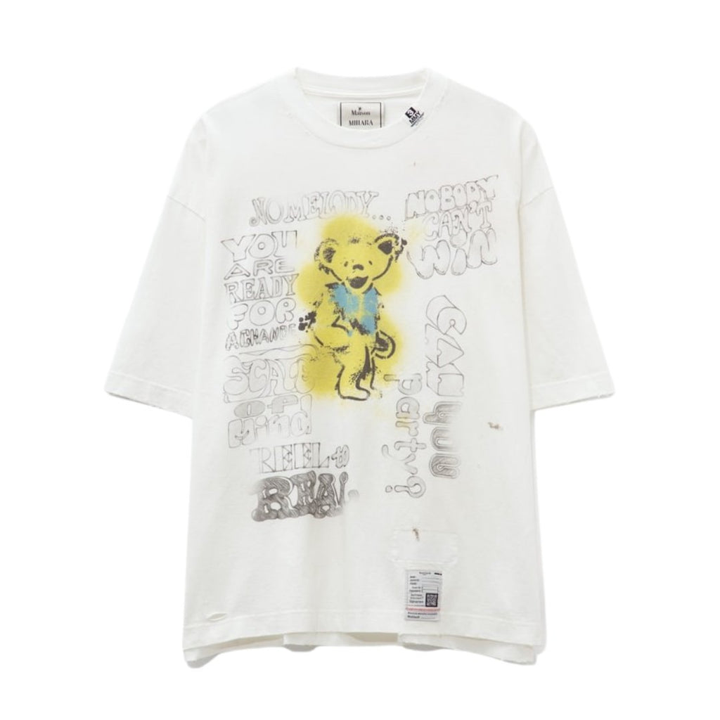 【BTS ジョングク】MIHARAYASUHIRO ホワイト Tシャツ - Palang ‐ KpopFashionStore