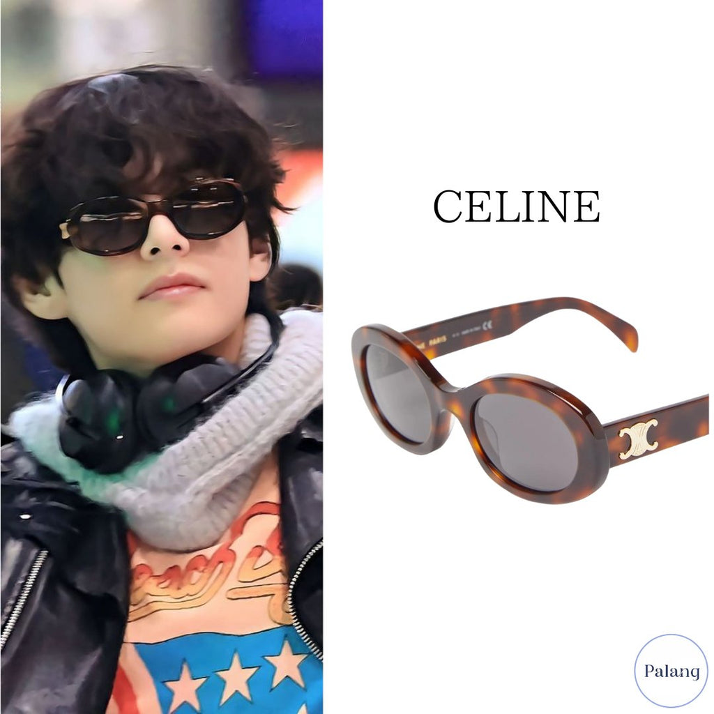 【BTS V】CELINE トリオンフ 01 サングラス - Palang ‐ KpopFashionStore