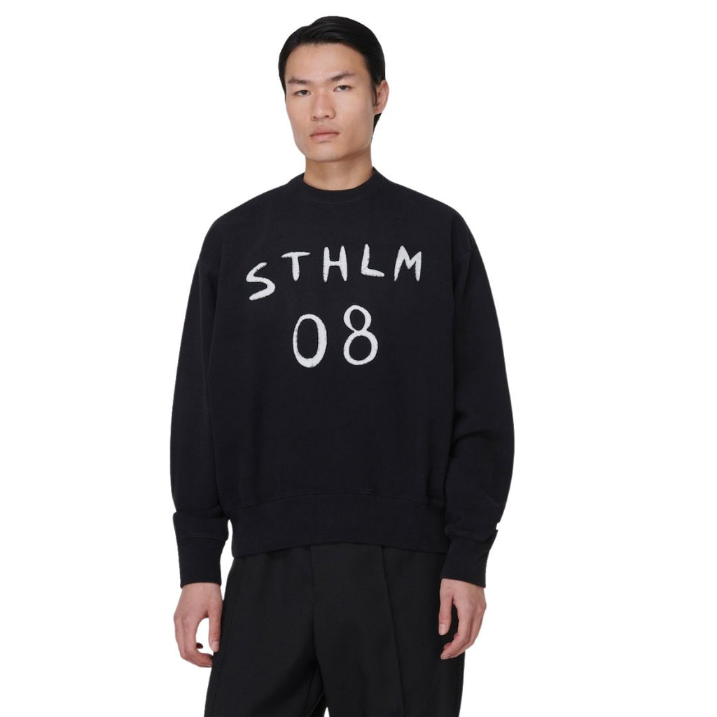 【LE SSERAFIM カズハ】ACNE STUDIOS cotton jersey sweatshirt - Palang ‐ KpopFashionStore