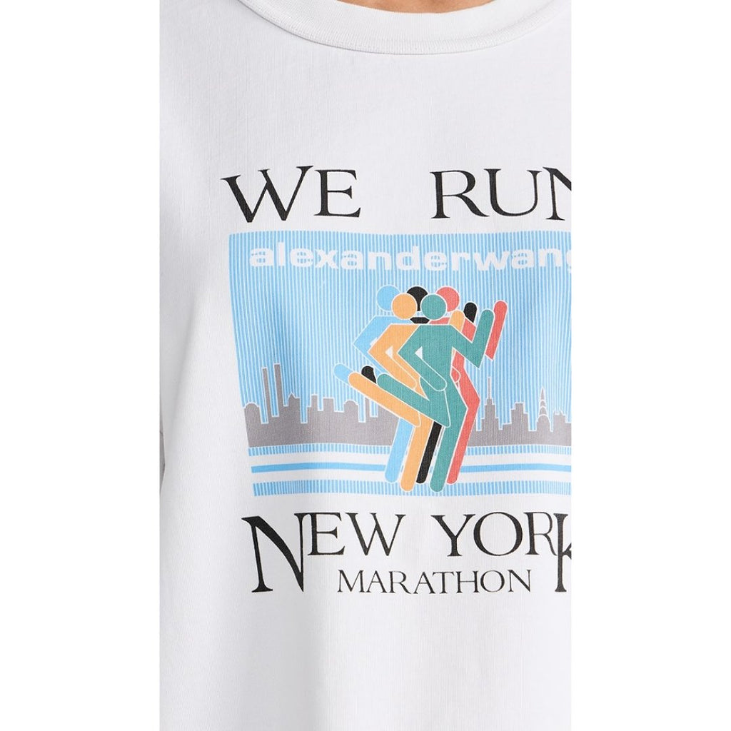 【LE SSERAFIM チェウォン】Alexander Wang Marathon Tシャツ - Palang ‐ KpopFashionStore