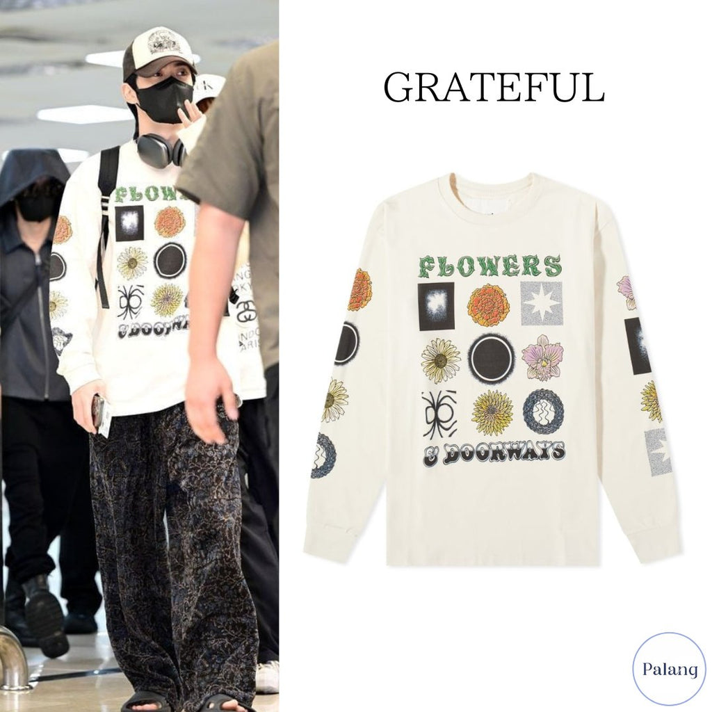 【NCT ジェヒョン】GRATEFUL 長袖 T シャツ - Palang ‐ KpopFashionStore