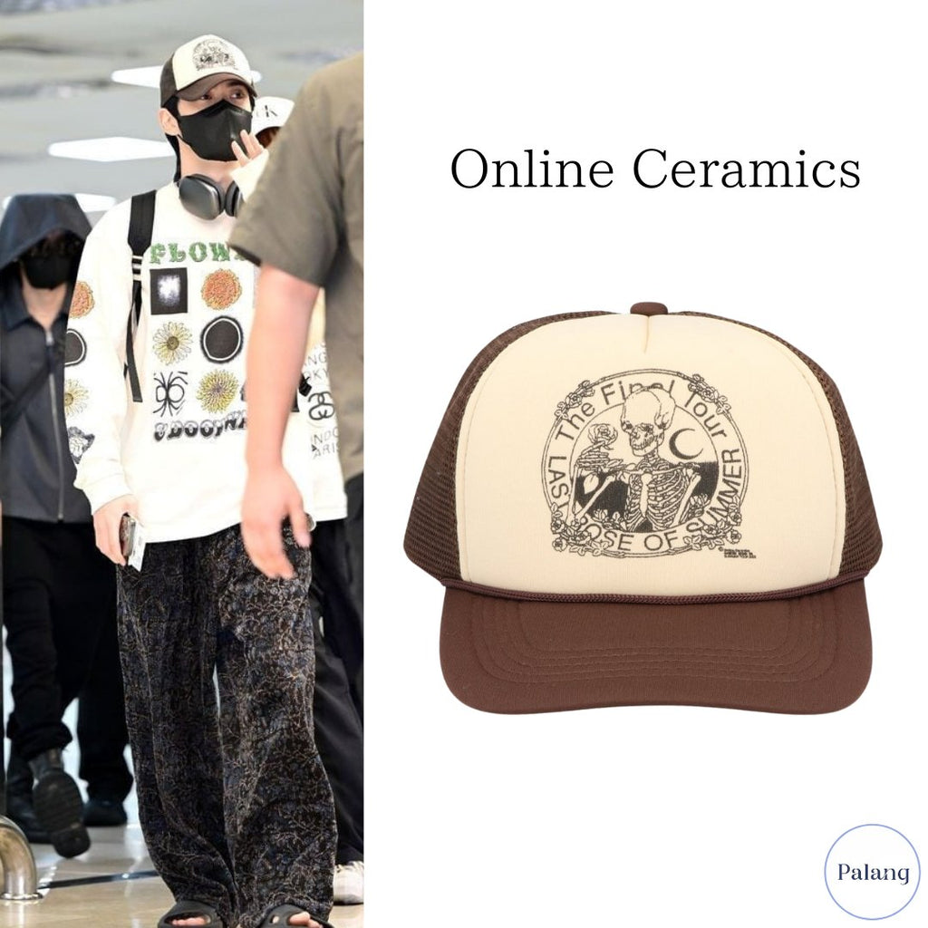 【NCT ジェヒョン】Online Ceramics Last Rose Of The Summer Cap - Palang ‐ KpopFashionStore