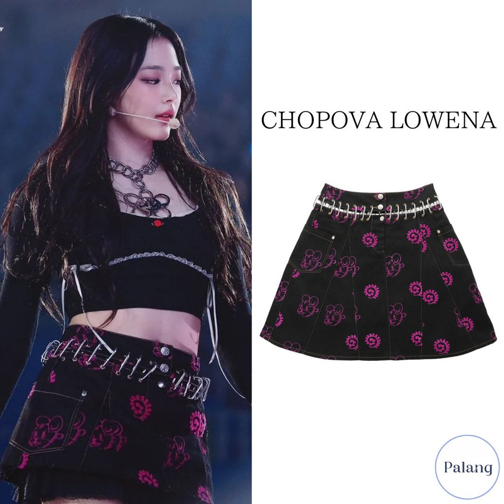 【NewJeans ミンジ】Chopova Lowena ノーズバター・フロックスカート - Palang ‐ KpopFashionStore