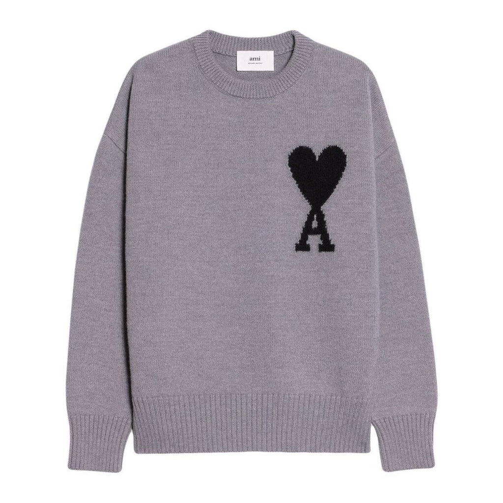 【SEVENTEEN ウォヌ】AMI PARIS ロゴ クルーネックセーター - Palang ‐ KpopFashionStore