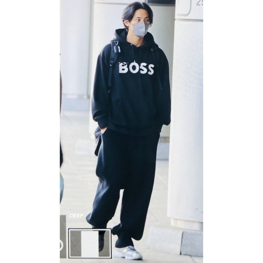 【SEVENTEEN ミンギュ】Hugo Boss ドローストリング パーカー - Palang ‐ KpopFashionStore