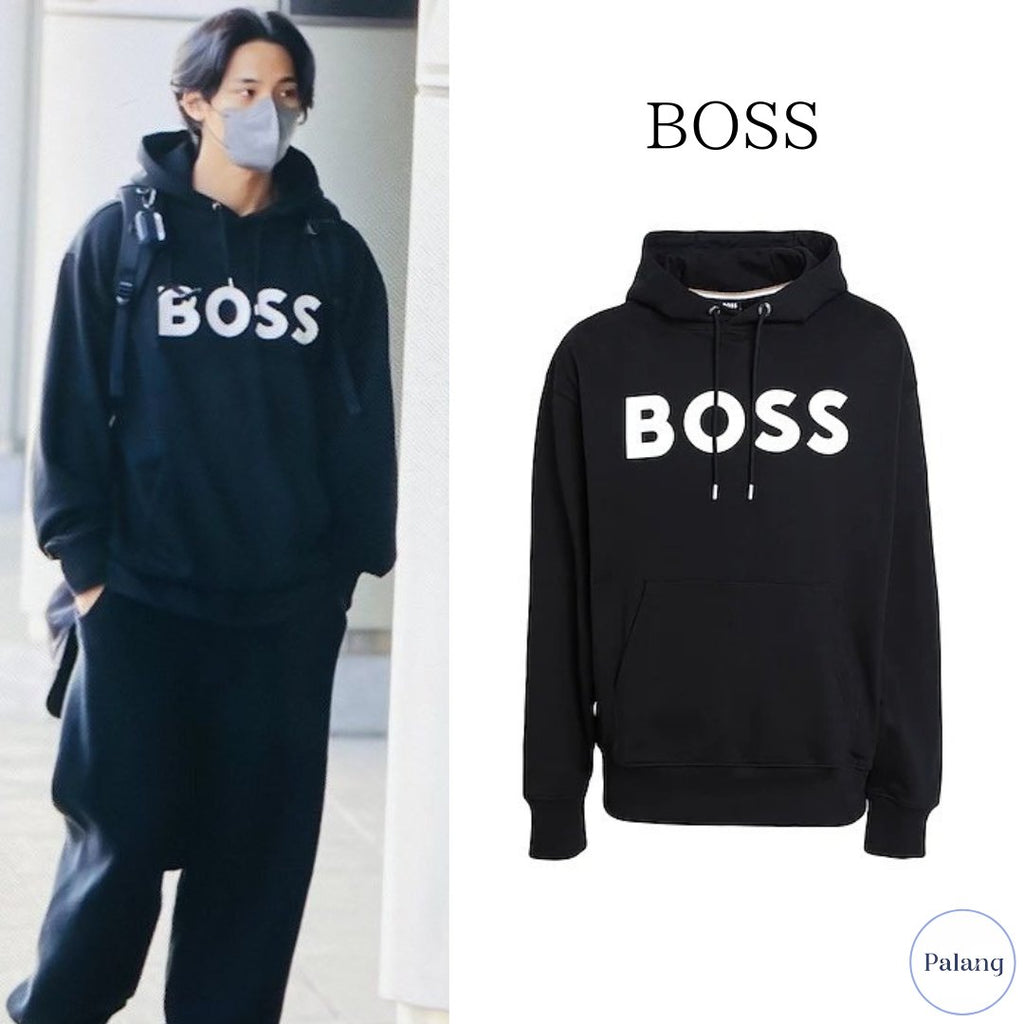 【SEVENTEEN ミンギュ】Hugo Boss ドローストリング パーカー - Palang ‐ KpopFashionStore