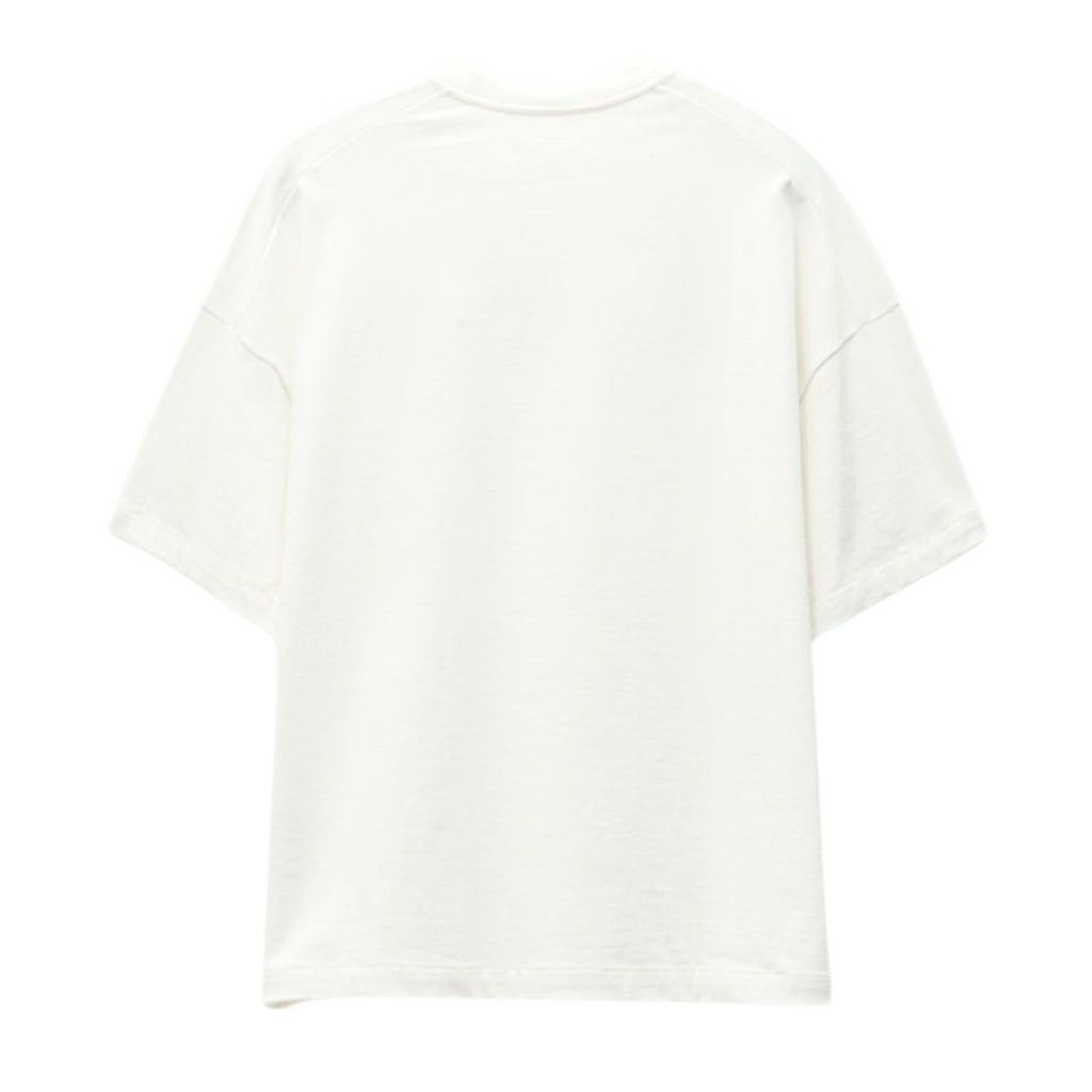 【SEVENTEEN ジョシュア】Jil Sander ホワイト ロゴTシャツ - Palang ‐ KpopFashionStore