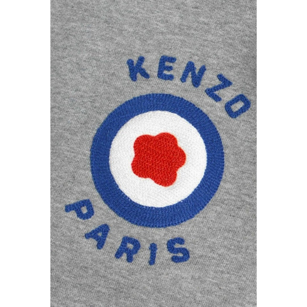 【SEVENTEEN バーノン】 KENZO ターゲット ロゴ パーカー グレー - Palang ‐ KpopFashionStore