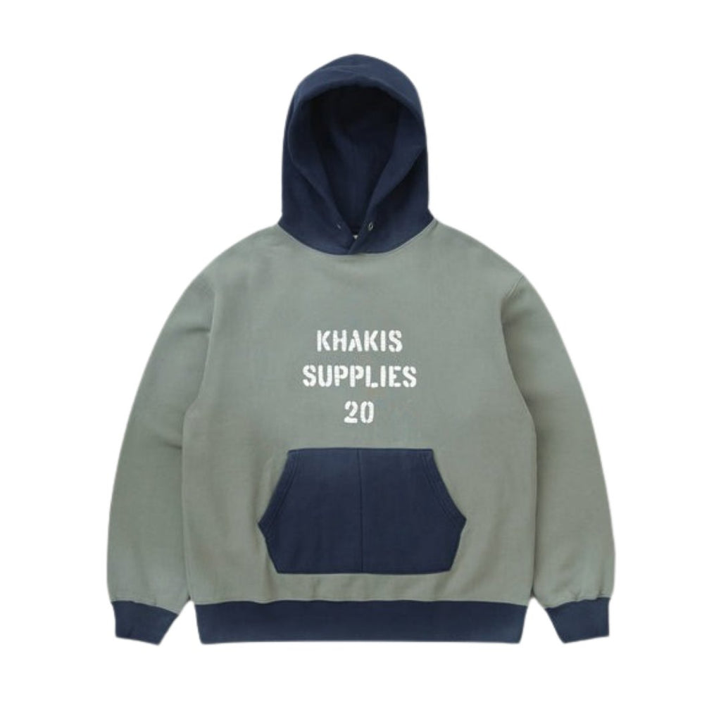 【SEVENTEEN ウォヌ】(Khakis) ARCHIVE HOODIE GREY - Palang ‐ KpopFashionStore