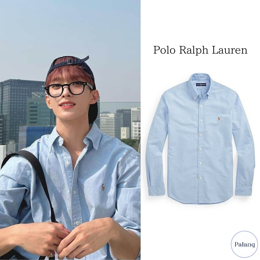 【SEVENTEEN ドギョム】POLO RALPH LAUREN オックスフォード シャツ - Palang ‐ KpopFashionStore