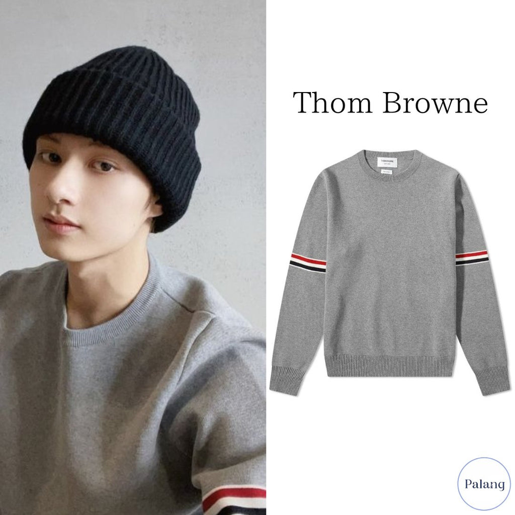 【SEVENTEEN ジュン】THOM BROWNE ミラノステッチ セーター - Palang ‐ KpopFashionStore