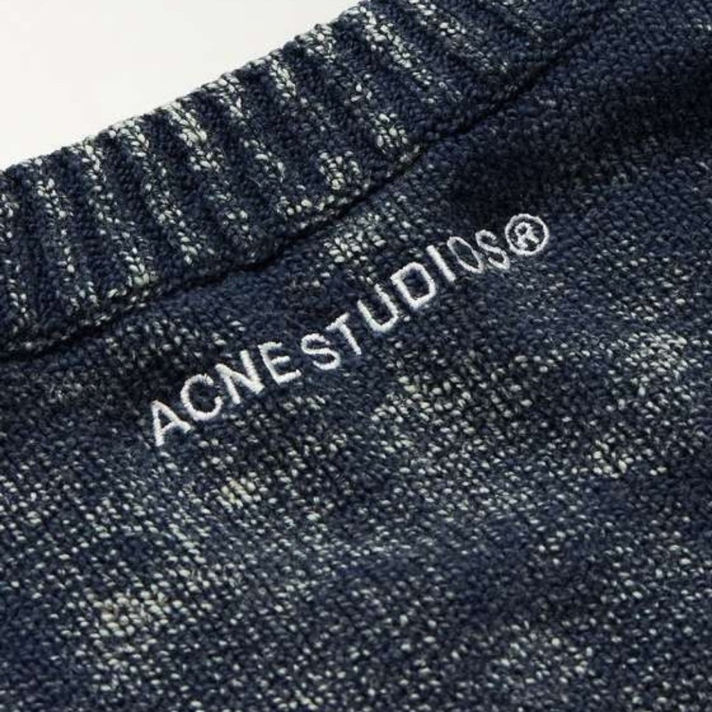 【TWICE モモ】ACNE STUDIOS エンブロイダリー ロゴセーター - Palang ‐ KpopFashionStore