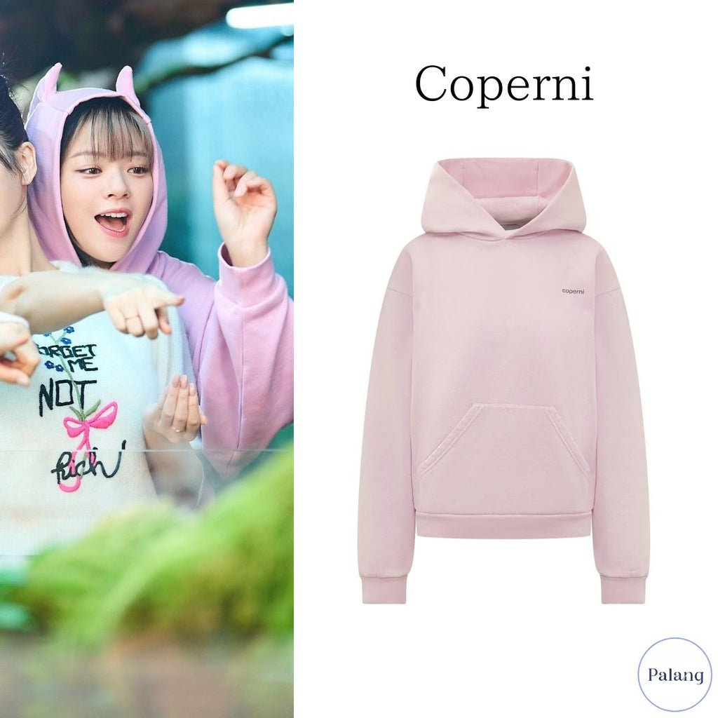 【TWICE ジョンヨン】Coperni ピンク Horn フーディ - Palang ‐ KpopFashionStore