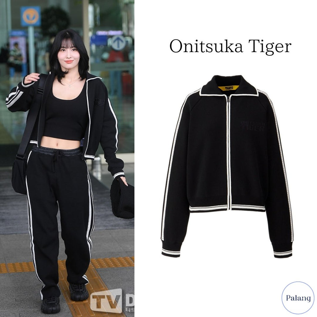 【TWICE モモ】onitsuka tiger ニットカーディガン - Palang ‐ KpopFashionStore