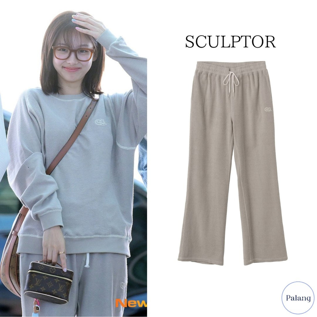 【TWICE ナヨン】SCULPTOR ブーツカット スウェットパンツ - Palang ‐ KpopFashionStore