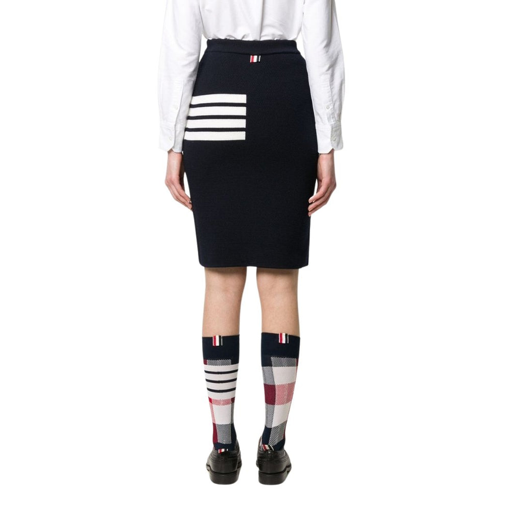 【TWICE モモ】THOM BROWNE 4BAR スリムスカート - Palang ‐ KpopFashionStore