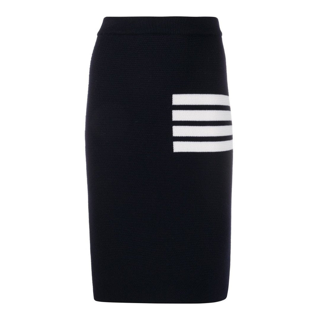 【TWICE モモ】THOM BROWNE 4BAR スリムスカート - Palang ‐ KpopFashionStore