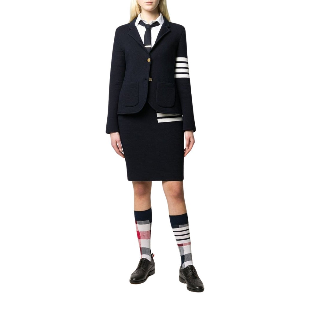 【TWICE モモ】THOM BROWNE 4BAR スリムスカート - Palang ‐ KpopFashionStore